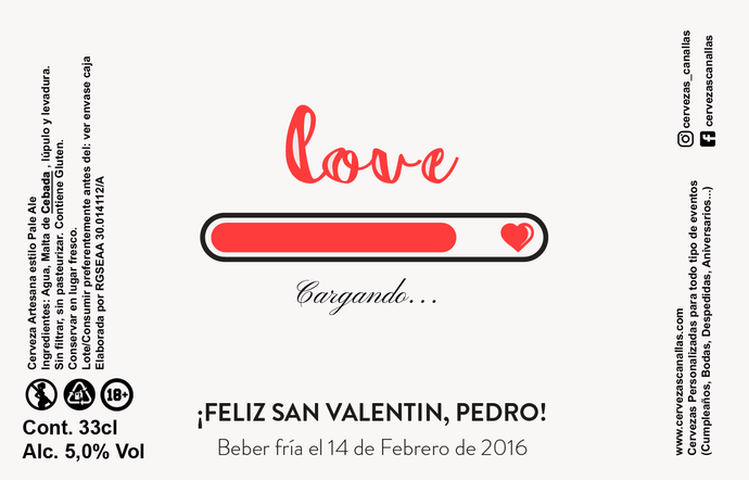 Personalizada San Valentín - Loading